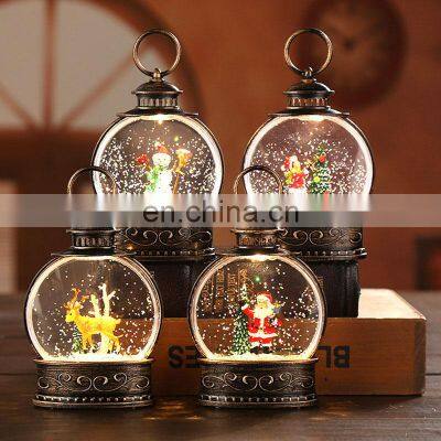 Top Quality Room Decorating Lantern Supplies Table Night 3D Snow Gifts Christmas Outdoor LED Light