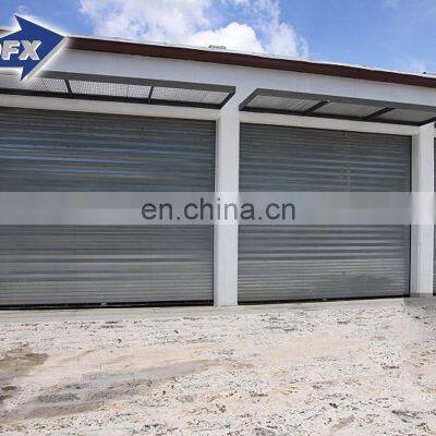 Qingdao low cost steel structure modular corrugated steel sheet wall panel car garage car shed