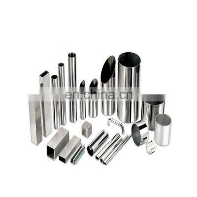 tubo rectangular de acero inoxidable AISI 201 304 316 ss hollow stainless steel square pipe/tube