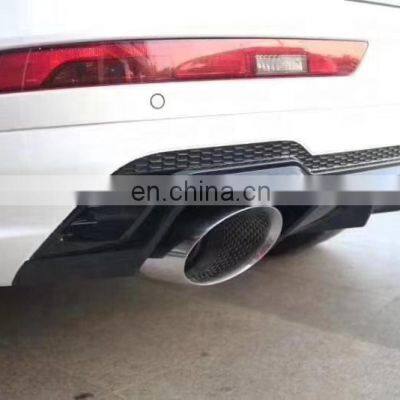 High Quality Diffuser For Ordinary Audi Q5 Change to SQ5 Style Shining Star Rear Diffuser 2018-2020 photo-5