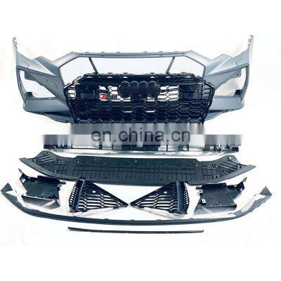 Body kit for audi A6 C8 2018-2022 year upgrade RS6 front bumper assembly