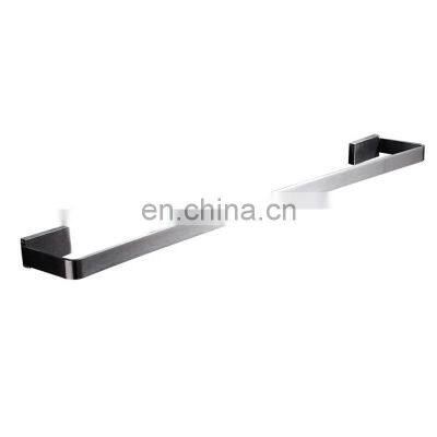 Solid 304 Stainless Steel Towel holder Bathroom Accessory single towel bar rail metal