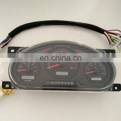 meter instrument cluster for E-vehicle dashboard