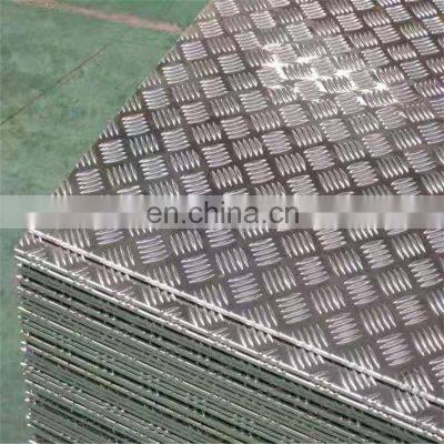 Tread Embossed Aluminium Plate Sheet For Bus Floor