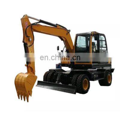 Mini wheel excavator/micro digger machine