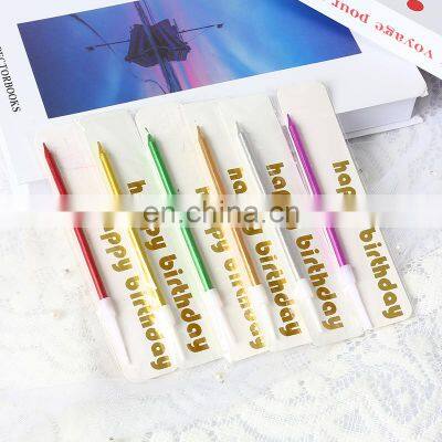 Factory Price Pencil Birthday Candle for Birthday Wedding Cake Decoration Party Decoration Supplies photo-2