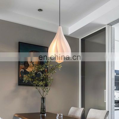 Acrylic LED Pendant Light Hanging Light Fixture Metal LED Chandelier For Living Room