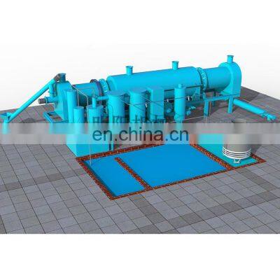 Smokeless Charcoal Terrofaction Machine Biomass Pyrolysis Kiln for Charcoal Making