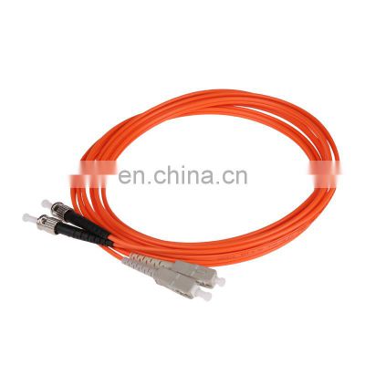 FTTH SC-ST/UPC PC Duplex Multimode 2.0 3.0mm Best Price Optical Patch Cord