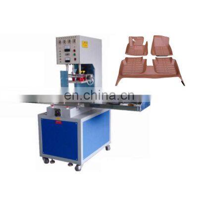 Rubber Car Floor Mat Making Machine Push Plate High Frequency Embossing Welding Machine For PVC Leather Car Mats