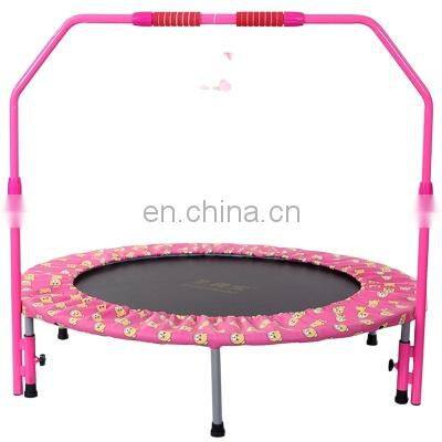 Byloo Kids Hot Sale Trampoline with Safety Net High Quality Hexagonal Small Trampoline 48 Inch Customized Jumping Bed