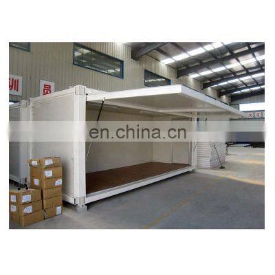 Prefabricated Cabins Modular Flat Pack Container House With One Side Opens photo-3