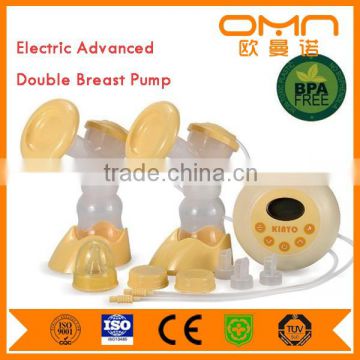 2016 best mommy nipple electric sucker double breast pump Brand New fashion baby products for new born babies