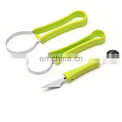 Three-Piece Set Salad Food Multifunctional Easy Plastic Handy Creative Manual Vegetable Fruit Cutter photo-4