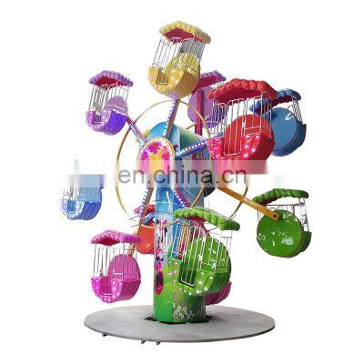 Outdoor playground theme park games small ferris wheel