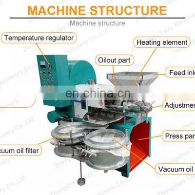 Good Quality Mustard Peanut Oil Press Machine Sunflower Soybean Oil Extraction Expeller Machine photo-3