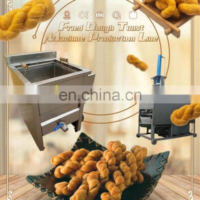 New Products Looking for Distribute Bread Twisting Machine Pani Puri Frying Multistrand Dough Making Machine photo-3