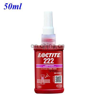 New 50ml Threadlocker Loctiter 222 242 Screw Glue 243 Anti-loose Tight Sealing Adhesive Thread Fastening Glue photo-2