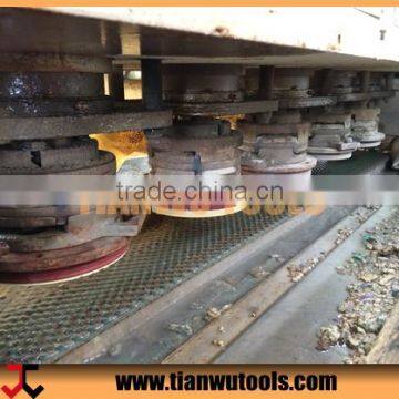 250mm Diamond Grinding and Polishing Plate for Processing Granite Slab