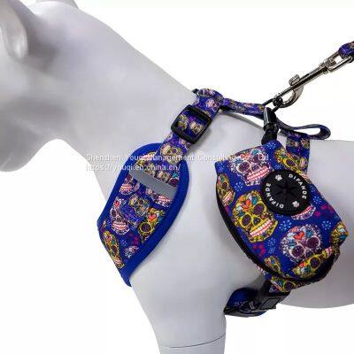 2 in 1 Reversible Dog Harness/ Manufacturers Dog Leash/ photo-3