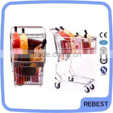 Strong material metal case hand pull trolley