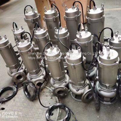 Stainless Sewage Pump, Sewage Pump, Slurry Pump，Chemical Pump 100WQP100-15-7.5/4 photo-4