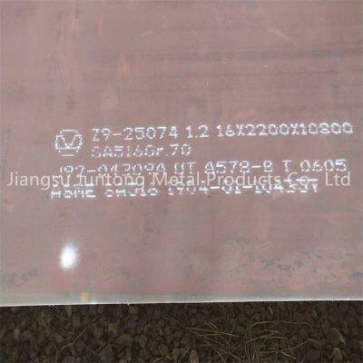 Provide Boiler Plates, SA516Gr60 Container Plates, ASME SA516Gr70 Steel Plates With Complete Specifications