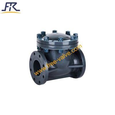 UPVC Utility Swing Check Valve With Flange End