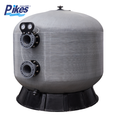 PIKES Factory Commercial Side Mount Sand Filter Water Treatment Fiberglass Public Swimming Pools Quality Pool Tools Accessories