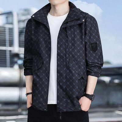 Stylish Colorful Casual Sports Windproof Waterproof Men's Long Sleeve Sunblock Yoga Jacket photo-3