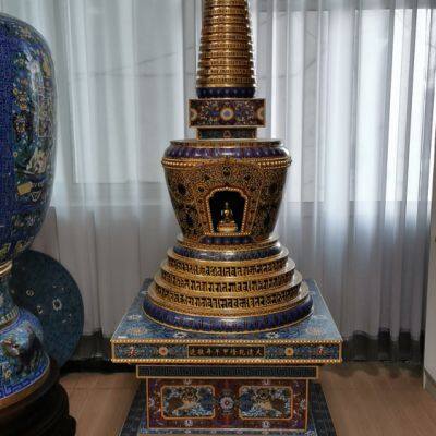 Chinese porcelain cloisonn é handicrafts, handmade ornaments, vases, mythical beasts, furniture decoration