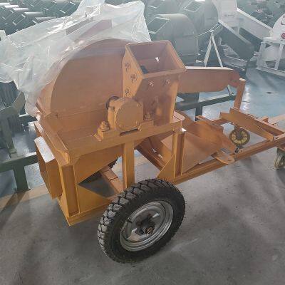 Mini Log Splitter Chipper Machine Wood Shredder Wood Grinder for Sawdust Production photo-6