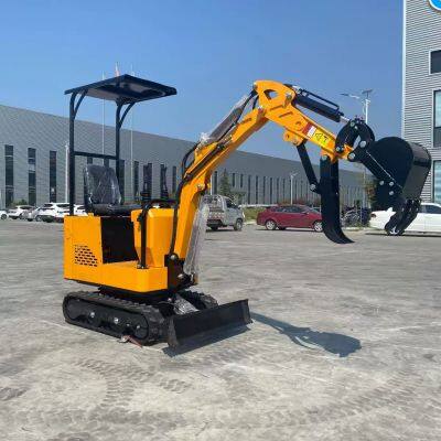 Mini Excavator 1.5 Ton Bagger Small Crawler Excavator Custom Digger Home Excavators