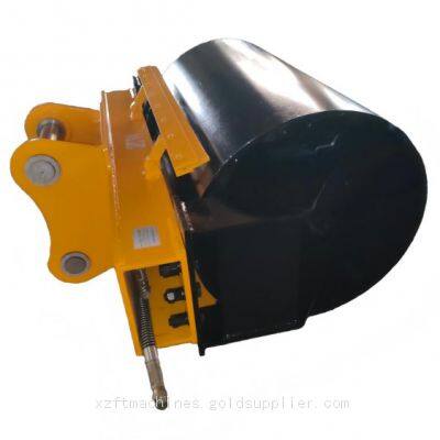 DX225 ZX225 CAT320 PC200 20t Bagger Hydraulischer Vibrationswalzenverdichter Radaufsatz, individuelle Farben verfügbar
