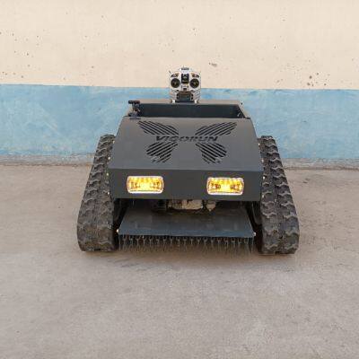 Yamaha 224Cc Engine One-Button Start Crawler Remotely Controlled Mowing Robot