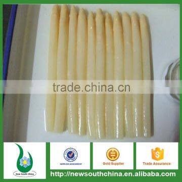 Organic canned white asparagus