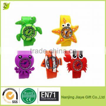 Fancy Silicon Rubber Bracelet Watch for Child Watch photo-2