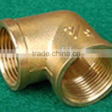 Brass female thread elbow