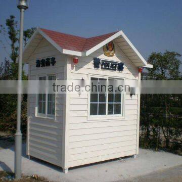 High quality factory price movable portable outdoor house stainless steel guard security prefab sentry box