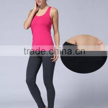 (OEM/ODM Factory)wholesale fitness clothing/ womens gym wear/ black yoga pants