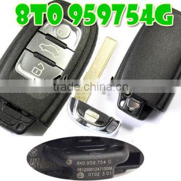 Best quality Audi A4L,Q5 Remote Control 3 Button(8k0959754G)Genuine SmartRemote