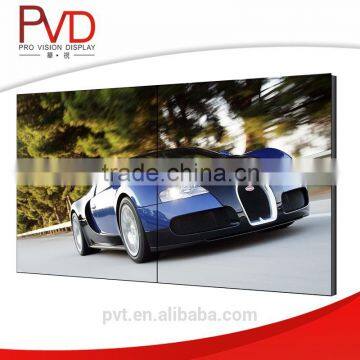Large Size Super Narrow Bezelled 2x2 Video Wall panel With Seamless Bezel 4.7mm