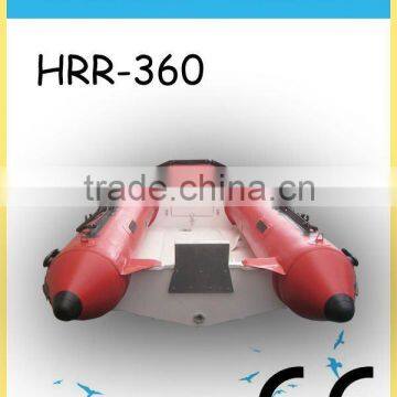 RIB360 Rigid Fiberglass Inflatable Boat