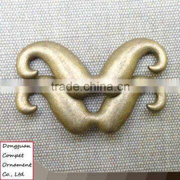 Wholesale zinc alloy jewelry ancient bronze twin beard pendant