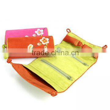 Satin Travel Jewelry Collection Roll