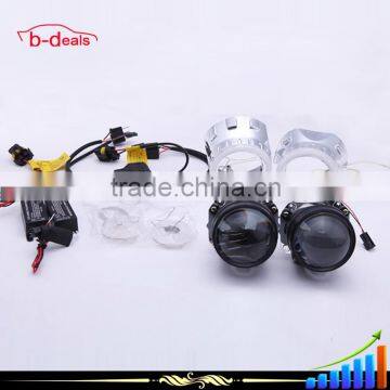 2.5 Inch H1/H7/H4/9005/9006 bi Xenon Projector Lens With 80mm Angel Eyes photo-6