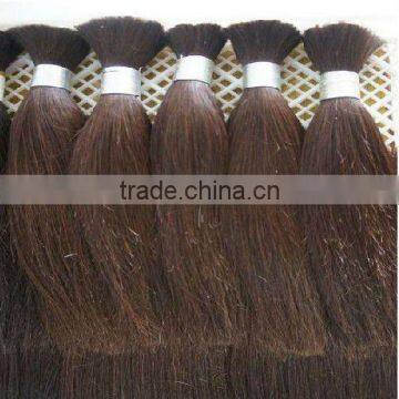 Wholesale Grade AAA+ Natural Color Straight Human Hair Bulk