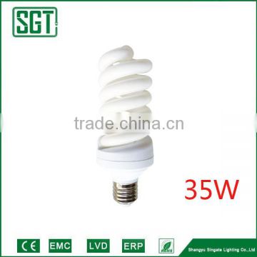 Compact Fluorescent Lamp E27 Full spiral Energy saving lamp 2 year warranty