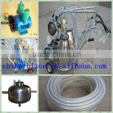 Vacuum Mobile One Bucket Cow Milking Machine Price in India