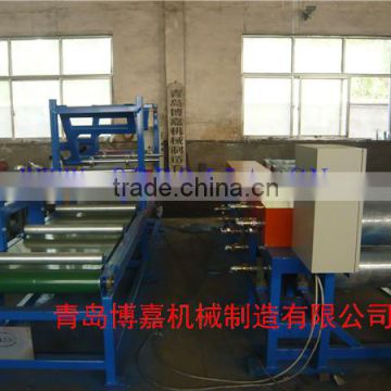 Rubber sheet cooling machine